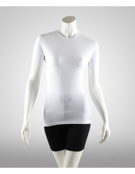Kurzarm Light Bianco Damen