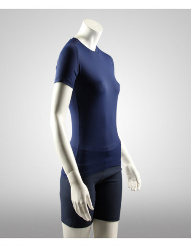 Kurzarm Navy Damen