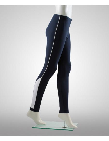 Tights White Line Damen
