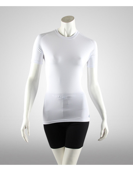 Kurzarm Light Bianco Damen