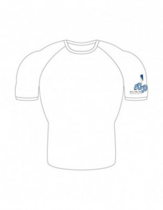 Kurzarm Belvoir RC Bianco Damen 