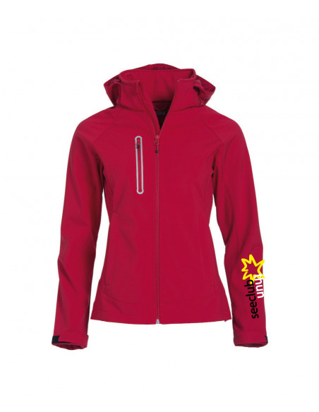 Softshell SC Thun Rot Damen