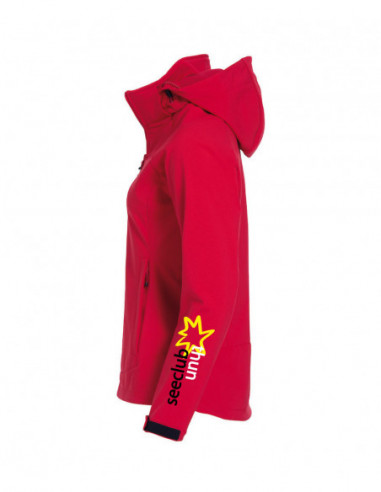 Softshell SC Thun Rot Damen